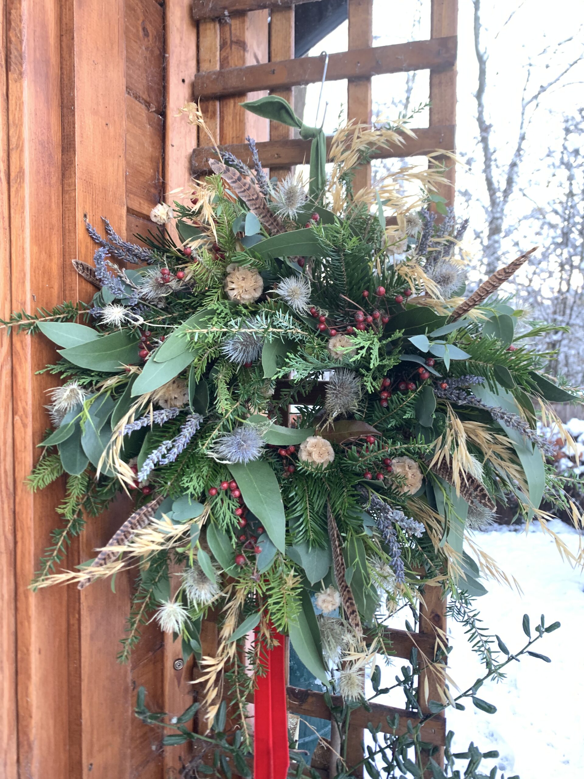 Christmas Wreath Workshop with Busybblooms