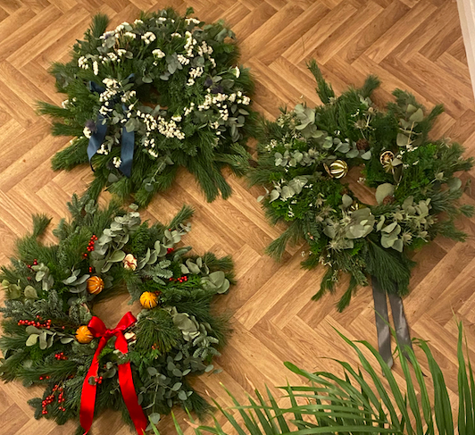Bloomery Christmas Wreath Workshop