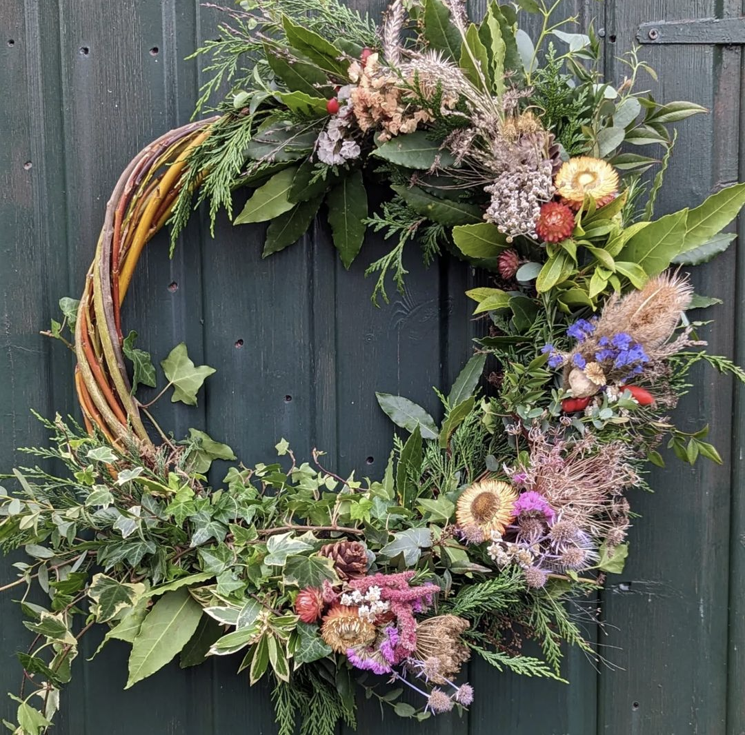 Christmas Wreathmaking with Sussex Cutting Garden